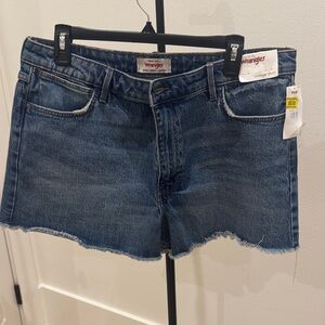 Wrangler Women's Vintage Blue Jean Shorts